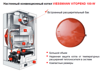 Газовый котел Viessmann Vitopend 100 A1HB 24.8 turbo