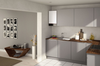 Конденсационный газовый котел Viessmann VITODENS 100-W B1HF 25 кВт (Одноконтурный) в Бресте