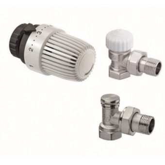 Комплект термостатический для радиатора осевой 1/2" HERZ в Бресте