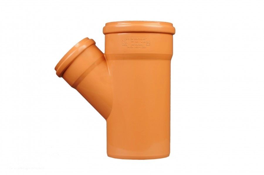 Тройник 160/110/45 для наружной канализации в Бресте