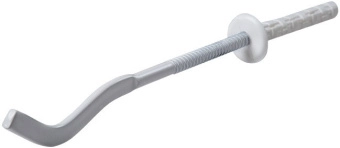 Кронштейн крепежный прямой с дюбелем(перо) в Бресте