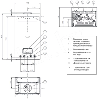 Газовый котел Protherm Panter 35 KTV (ПАНТЕРА) в Бресте